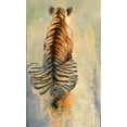 thumbnail image 2 of Lund, Denton 12x18 Black Ornate Wood Framed with Double Matting Museum Art Print Titled - Meditating Tiger, 2 of 4