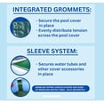 thumbnail image 3 of Swimline Hydrotools Supreme Guard Winter Pool Cover for 20x36 Ft Inground Pools, 3 of 7