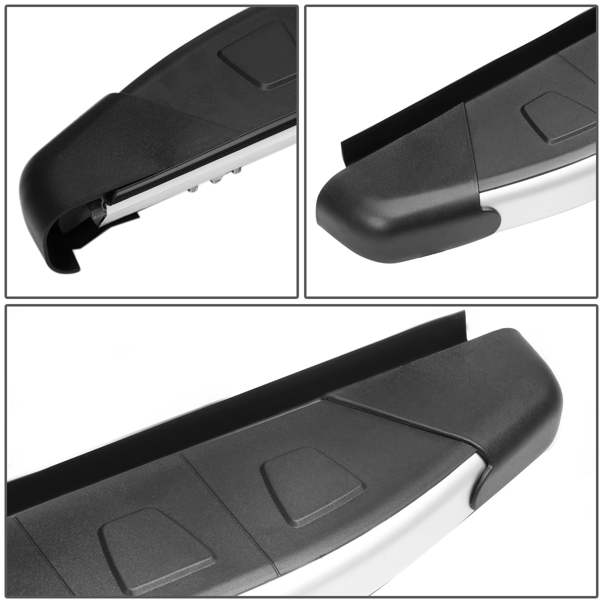 FOR 10-15 TUCSON SUV 5.75/' METALLIC//BLACK OE FIT RUNNING BOARDS NERF STEP BARS
