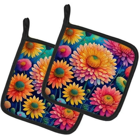 

0.15 x 3.5 x 3.5 in. Corgi & Flowers Foam Coasters - Set of 4
