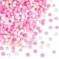 thumbnail image 2 of 1set 400pcs Small Pink Pompoms Fuzzy Balls Bulk Valentine's Day 10mm Mini Pom Pom Ball Soft Round Fluffy Puff Cat Kitten Googly Pom Poms for Art Crafts Garland Party Decor Supplies, 2 of 5