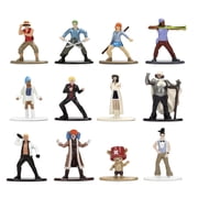 One Piece Netflix Nano Metalfigs 12-Pack Die-cast Figures Set Series 1 by Jada Toys