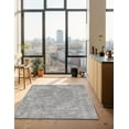 thumbnail image 5 of Unique Loom Portland Collection Area Rug - Woodburn (12' x 16' 1" Rectangle Gray/Ivory), 5 of 9
