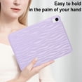 thumbnail image 4 of ELEHOLD Soft Case for iPad 10th Generation 10.9" 2022, with Ripple Design Slim Lightweight Shockproof Anti-Scratch Case for iPad 10th Gen 10.9 inch,Purple, 4 of 7