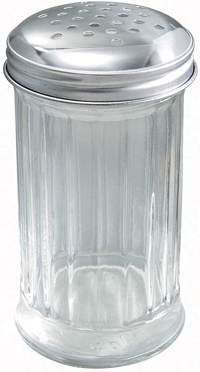 Sugar Pourer / Shaker, Plastic Base Perforated Top