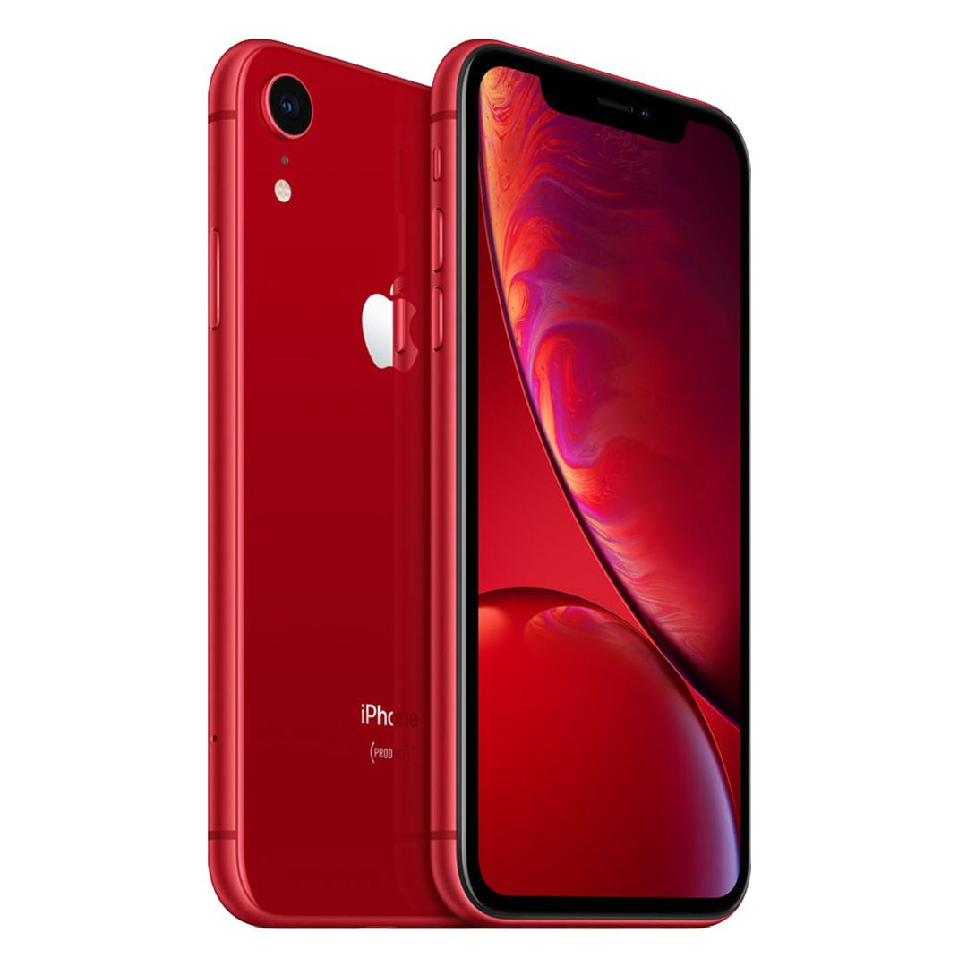 Apple iPhone XR, 64GB, Red - Fully Unlocked - Certified