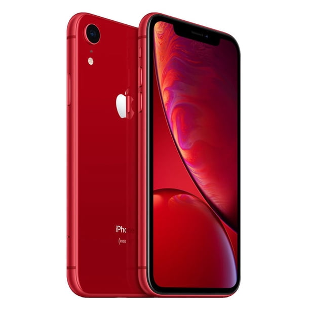 Apple iPhone XR, 64GB, Red - Fully Unlocked - Certified