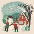 thumbnail image 3 of Penner, Janelle 15x15 Black Modern Framed Museum Art Print Titled - Winter Bliss III, 3 of 5