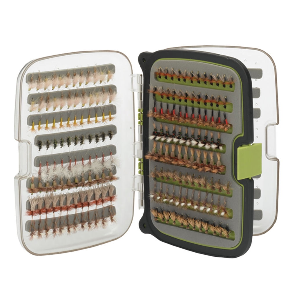 Scientific Anglers Max 752 Fly Box Medium Lime Green Fly Fishing