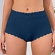 thumbnail image 1 of HongQid Women's High Waisted Underwear Soft Breathable Panties Stretch Briefs Ladies Panties, 1 of 6