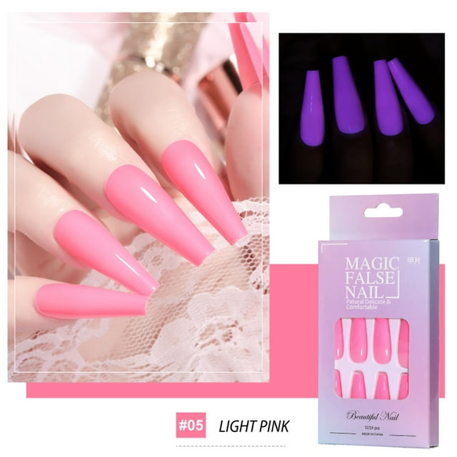 Fiudx Artículos en oferta con ofertas flash Pegatinas luminosas para uñas Pegatinas para uñas postizas Pegatinas de gelatina Pegatinas para uñas