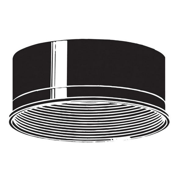 9546BK-Kichler Lighting-Pipp'S Lane - Baffle - 6 Inches Wide