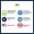 thumbnail image 4 of Serta Tranquility Eco Firm 2-Stage Baby Crib and Toddler Mattress - Waterproof Standard Baby Crib & Toddler Mattress - GREENGUARD Gold Certified- 52" L X 27.5" W (50 Year Warranty), 4 of 8