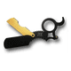 thumbnail image 2 of Porta Navaja Con Agarradera Profesional Premium Barbero Marca Jye, 2 of 12