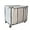 BEIGE-2, variant on Basket Bulk Truck ,Large Stainless Steel Laundry Trolley Cart with Wheels - Heavy Duty Rolling Laundry Cart for /Home，350L/9.9 Bushel,35.4" Lx25.6 Wx31.5 H (Beige)