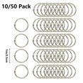 thumbnail image 4 of 10/50 Pack of 1 Inch Loose Leaf Binder Rings - Perfect for Index Cards, Flash Cards, and More!, 4 of 7
