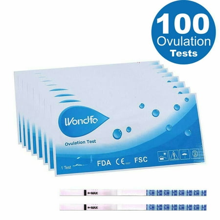 Wondfo One Step Ovulation (LH) Test Strips, 100-Count