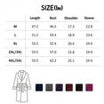 thumbnail image 5 of AMITOFO Womens Zip Up Fleece Robe Warm Loose Flannel Plush Zipper Lounger Bathrobe for Ladies M-XXL & Purple, 5 of 9
