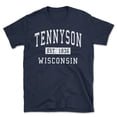 thumbnail image 1 of Tennyson Wisconsin Classic Established Men's Cotton T-Shirt, 1 of 1