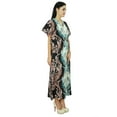 thumbnail image 3 of Bimba Women Long Cotton Kaftan Beach Cover Up Maxi Caftan, 3 of 6