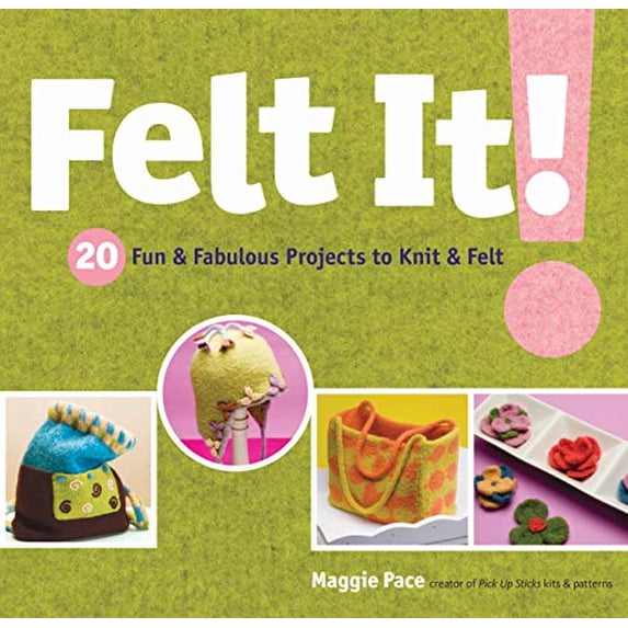Pre-Owned Felt It!: 20 Fun & Fabulous Projects to Knit & Felt (Paperback) 1580176356 9781580176354