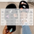 thumbnail image 3 of Taqqpue Halloween Slippers for Women Indoor Fluffy House Slippers Non-slip Fuzzy Flat Slides Perfect Soft Plush Comfy Warm Slip-On Cute Womens Slippers Winter Open Toe Slippers Women, 3 of 8