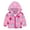 Hot Pink, variant on Toddler Boys Rain Jackets Girls Cartoon Prints Casual Light Coat Hooded Jacket Windproof Zipper Outwear Raincoat Windbreakers For Kids,Size 4-5 Years