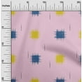 thumbnail image 1 of oneOone Organic Cotton Poplin Twill Fabric Small Motif Ikat Print Sewing Fabric BTY 42 Inch Wide, 1 of 4