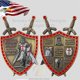 thumbnail image 2 of 2025 Latest Model Holy Guardian: Armor of God Challenge Coin - Inspire Strength, 2 of 5