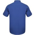 thumbnail image 2 of Henbury - Camisa Transpirable para trabajar de manga corta accion anti-bacterial Hombre/Caballero - Trabajo/Fiesta/Verano (Azul), 2 of 4