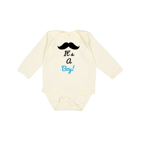 

Inktastic It s a Boy! Boys or Girls Long Sleeve Baby Bodysuit