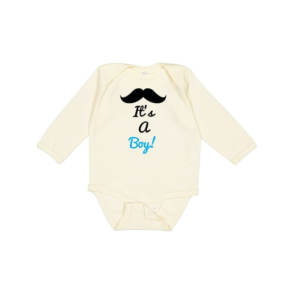 Inktastic It's a Boy Boys or Girls Long Sleeve Baby Bodysuit