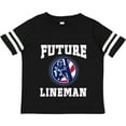 thumbnail image 3 of Inktastic Future Lineman Boys Toddler T-Shirt, 3 of 5