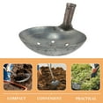 thumbnail image 2 of QIFULL Metal Sifting Shovel with Large Capacity Scoop for Sewage Cleaning, 2 of 8