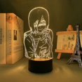 thumbnail image 1 of Lámpara LED 3D shaofei Anime Chainsaw Man Lady Reze Bomb Devil decoración dormitorio, 1 of 5