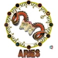 thumbnail image 2 of Zodiac Goddess Aries Women's graphic t-shirt, 2 of 11