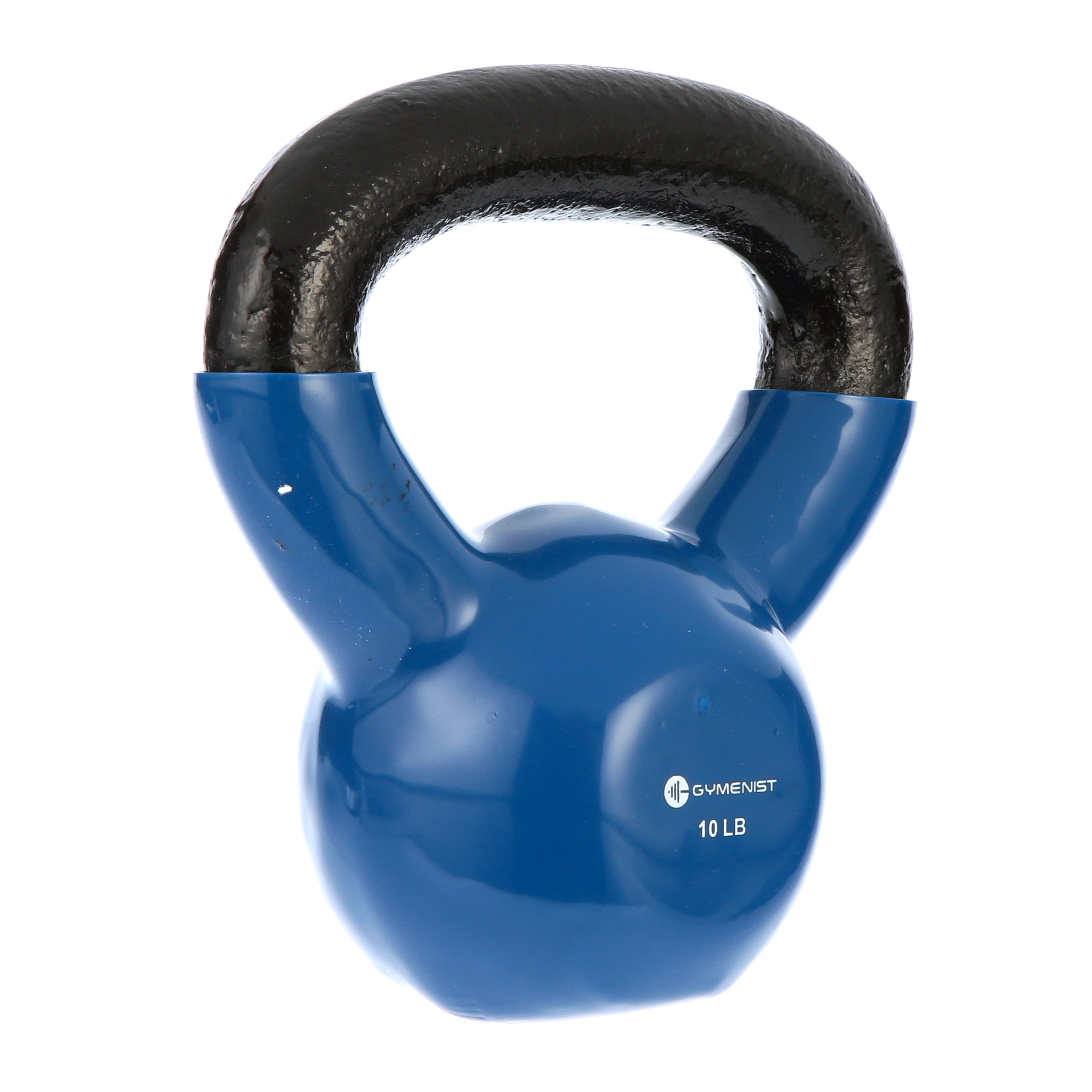 Gymenist, 10lb Vinyl Coating Kettlebell, Single