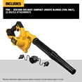 thumbnail image 2 of Sopladora de hojas DEWALT 20V MAX DCE100B 100m³/h Airflow, 2 of 7
