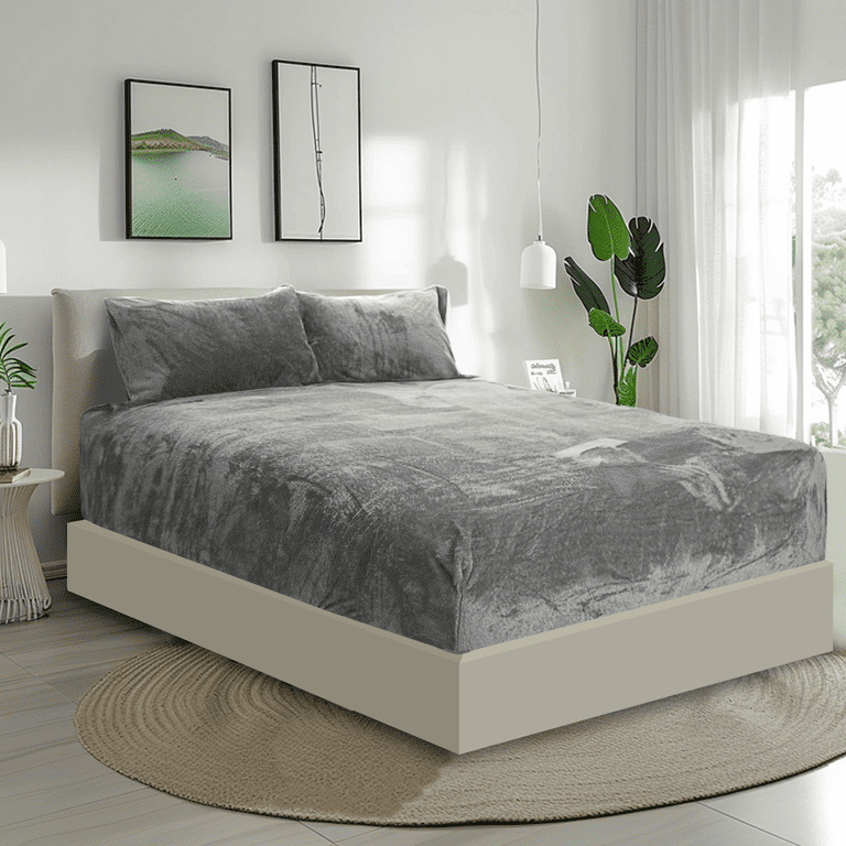 Fleece fitted sheet king size new arrivals