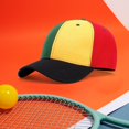 thumbnail image 5 of Jiibva Baseball Cap Fashion Red, Green, And Yellow Colored Hip Hop Versatile Outdoor Sunshade Cap Baseball Hat For Men And Women, 5 of 7