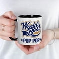 thumbnail image 3 of CafePress - World's Best Poppop Mug - 11 oz Ceramic Mug - Novelty Coffee Tea Cup, 3 of 3