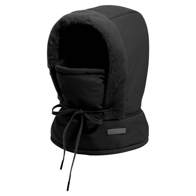 Set de gorro de invierno con bufanda y máscara para mujer