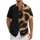 thumbnail image 2 of Blusa y camisa de manga corta con cuello vuelto Camisa casual para hombre Camisa de bolos vintage de manga corta Camisas de verano de playa cubana Camisa con botones Blusa para hombre Poliéster, 2 of 5