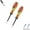 Orange_flathead, variant on 2-in-1 Digital Display Voltage Tester Screwdriver,2pcs Smart Digital Voltage Tester & Screwdriver with LCD Display Electricians & Home Repairs(Orange_Phillips)