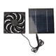 thumbnail image 2 of Kit de panel solar con ventilador,Ventilador de panel solar de 5W Ventilador con energía solar Ventilador de panel solar Características de vanguardia Jadeshay A, 2 of 8