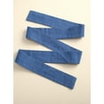 thumbnail image 4 of Xingqing Robe d'Automne pour Filles, Mode, Volants, Manches Longues, Simple Boutonnage, Col Rabattu, Robe Trapèze, Bleu, 6-7 Ans, 4 of 7