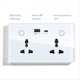 thumbnail image 2 of Enchufe Inteligente de Pared con Wifi Tuya, USB Tipo C, Enchufe Inteligente para Reino , Smart Life con Temporizador, Funciona con la Aplicación Home Enchufe del Reino B, 2 of 5