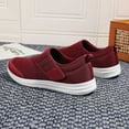 thumbnail image 5 of Casual Shoes for Men,Men's Casual On Shoes Comfortable Breathable Non Walking Sneakers For Wide Feet Soft Sole Lightweight Loafer,Canvas Court Sneakers(Size:7), 5 of 9