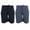 Navy/Denim Blue, variant on Tom Franks Jersey Lounge Shorts (2 Pack)