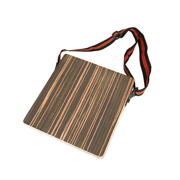 Cajón portátil, tambor de mano, tambor de madera para viaje, tambor de madera para viaje Sin bolsa